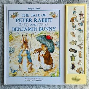 The Tale of Peter Rabbit and Benjamin Bunny Play-a-Sound Hardcover Picture Book